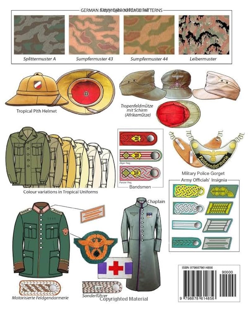 Uniforms and Insignia of the German Army 1933 - 1945 Volume